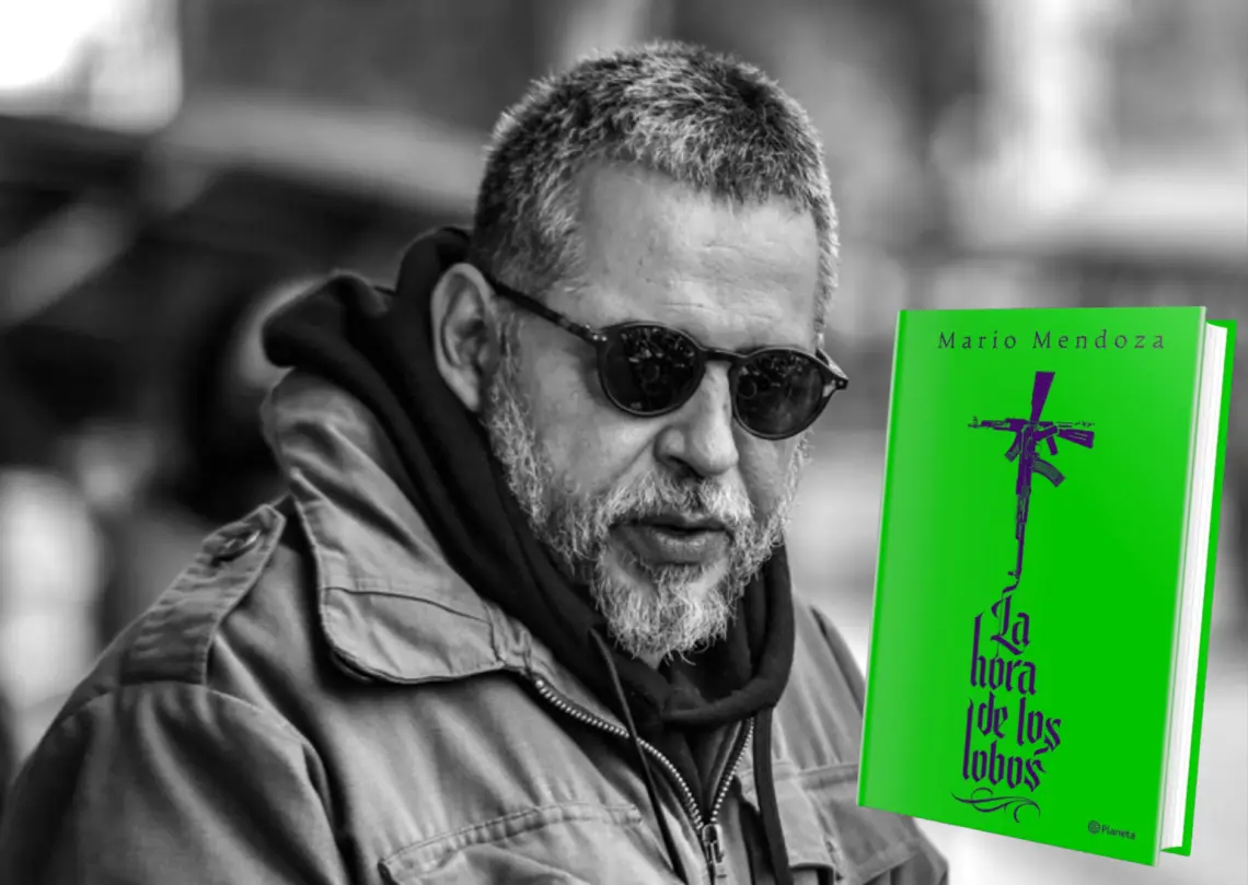La hora de los lobos, la nueva novela de Mario Mendoza, el “Bookstar” colombiano